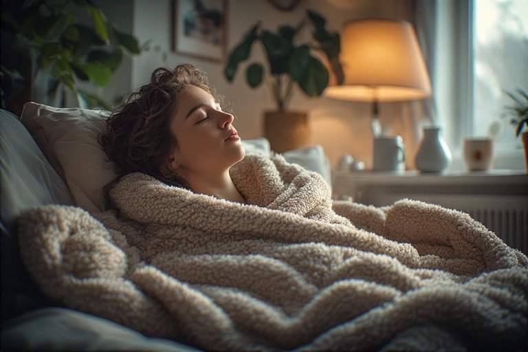 🧠 Mind Calm 2026: Why Weighted Blankets Are the Hottest Mental Health Trend in the UK & USA