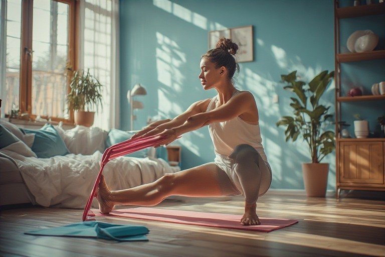 🧘♀️ Why Foldable Yoga Stretch Bands Are the Must-Have Fitness Trend in the UK & USA in 2026